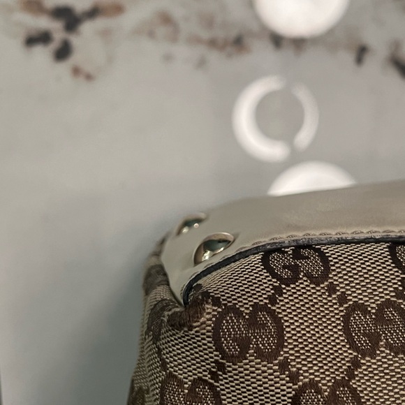Pre-loved GUCCI GG Canvas New Britt Tote - Picture 8 of 11